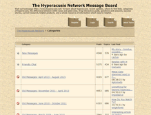 Tablet Screenshot of chat-hyperacusis.net